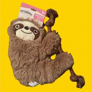 2/$10 3/$12 Brown Sloth Large Dog Toy